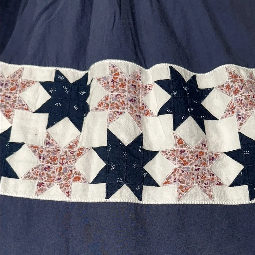 Quilted Patchwork Midi Dress - Picture 5 of 8